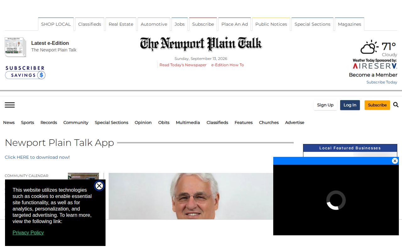 Newport Plain Talk source for selected Cocke County arrest coverage